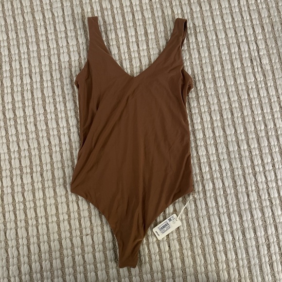 Smoothiez Brown Body Suit from Aerie NWT - Picture 2 of 5